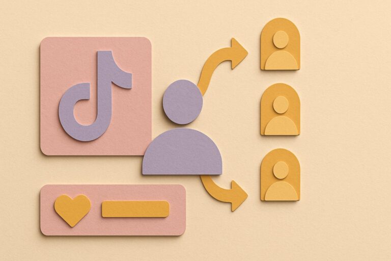 Auto Follower TikTok Simplified cover illustration