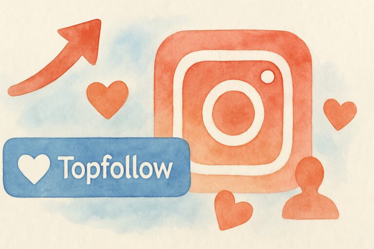 Topfollow Instagram Growth cover illustration