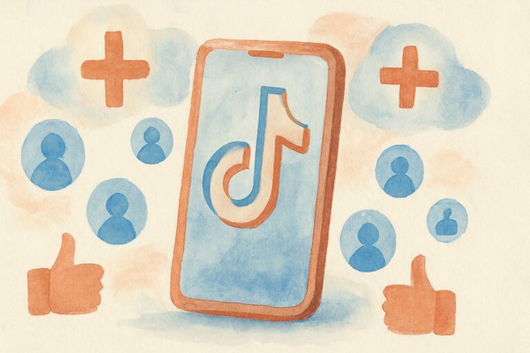 Get Followers Free Tiktok cover illustration