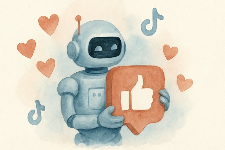 Free TikTok Like Bot cover illustration