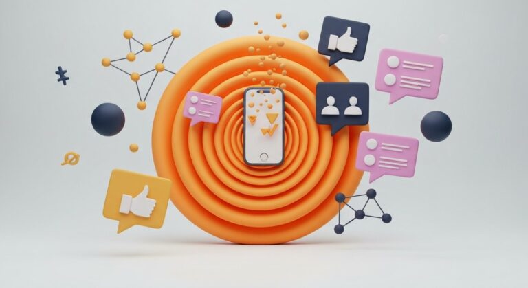 Create Facebook Business Page Success cover illustration