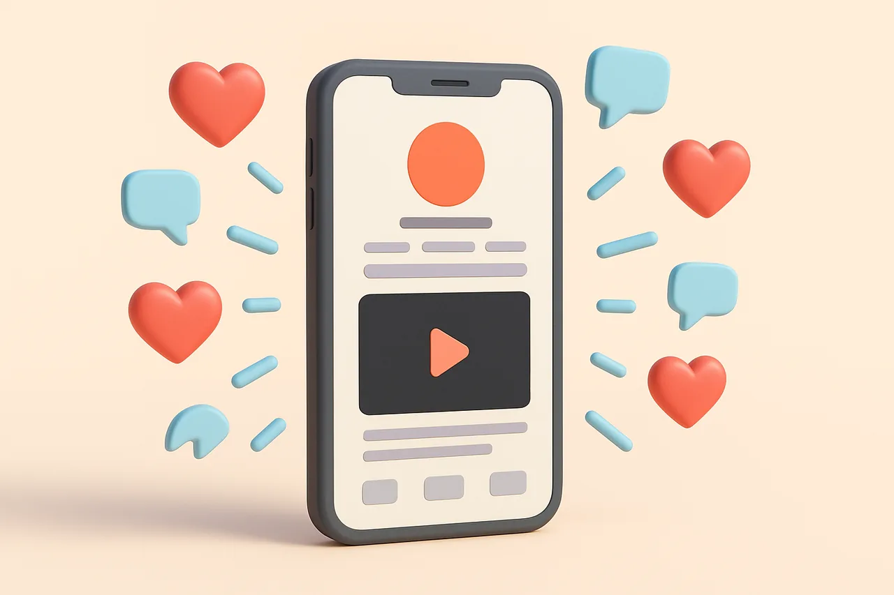 This TikTok boost illustration
