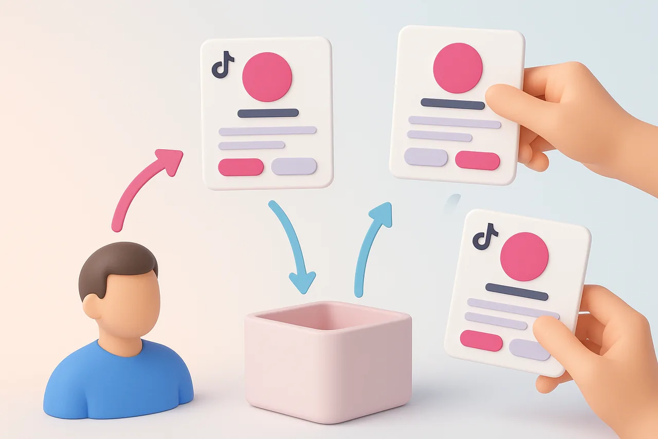 This TikTok boost illustration